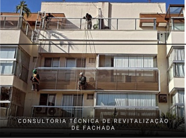 CONSULTORIA TÉCNICA DE REVITALIZAÇÃO DE FACHADA