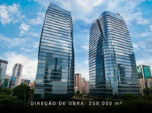 DIREÇÃO DE OBRA 258.000 m²