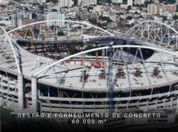 GESTÃO E FORNECIMENTO DE CONCRETO 60.000 m³