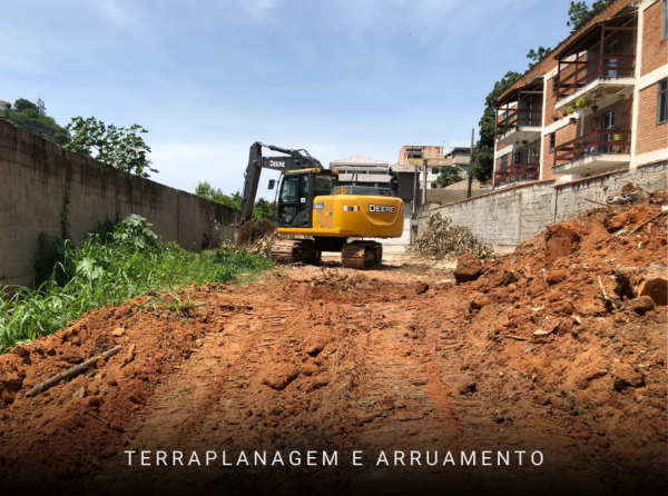 TERRAPLANAGEM E ARRUAMENTO